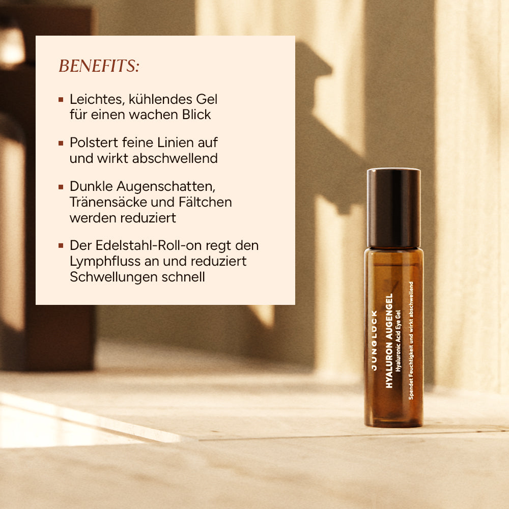 Benefits HyaluronAugengel-RollOn JUNGLÜCK