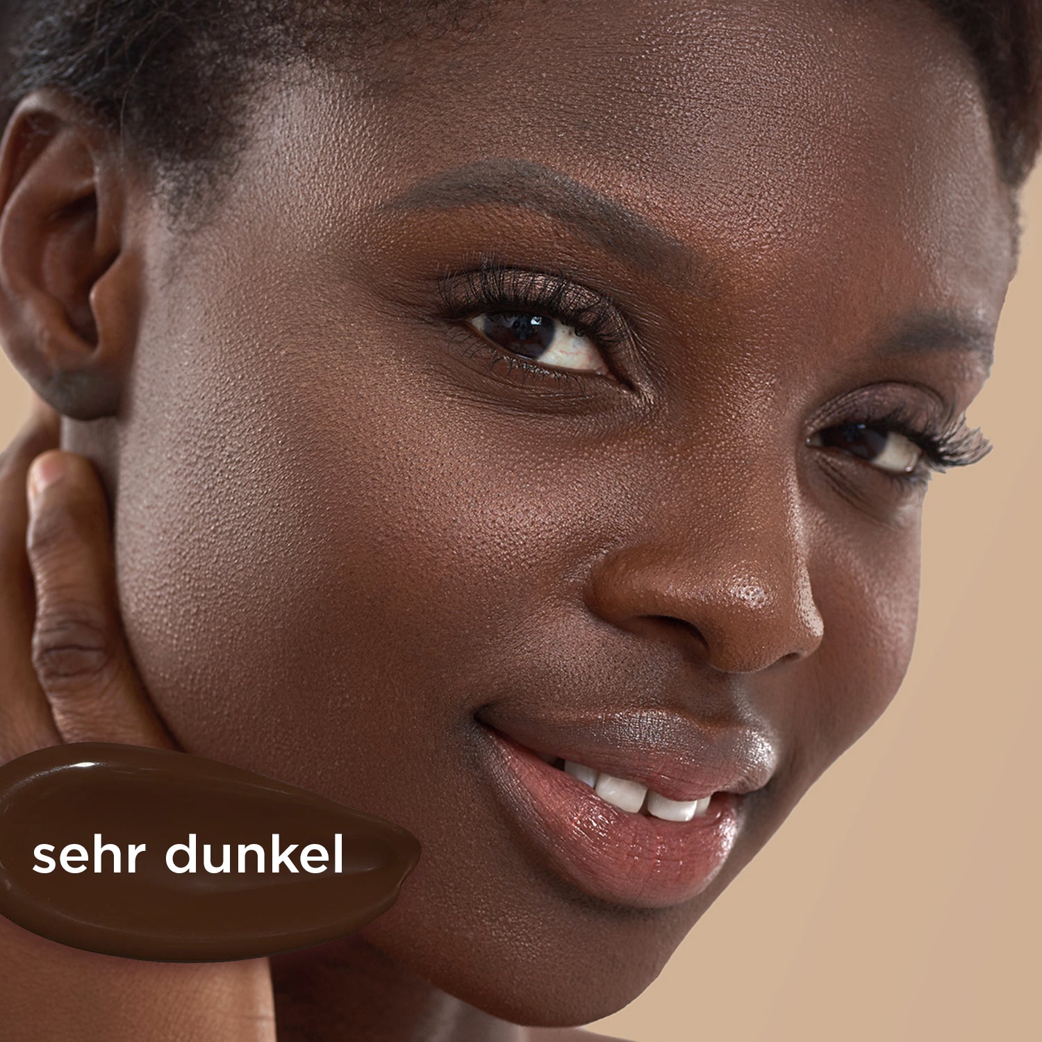 Anwendungsbeispiel Getöntes Serum sehr dunkel JUNGLÜCK