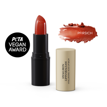 Hyaluron Lippenbalsam JUNGLÜCK Pfirsisch PETA Award 4,5 g