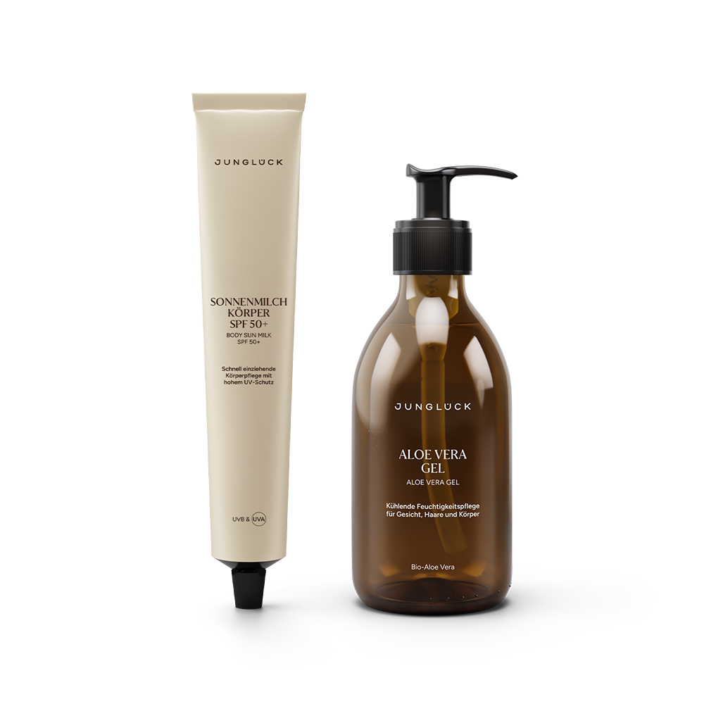 Before & After Sun Körper Kombi