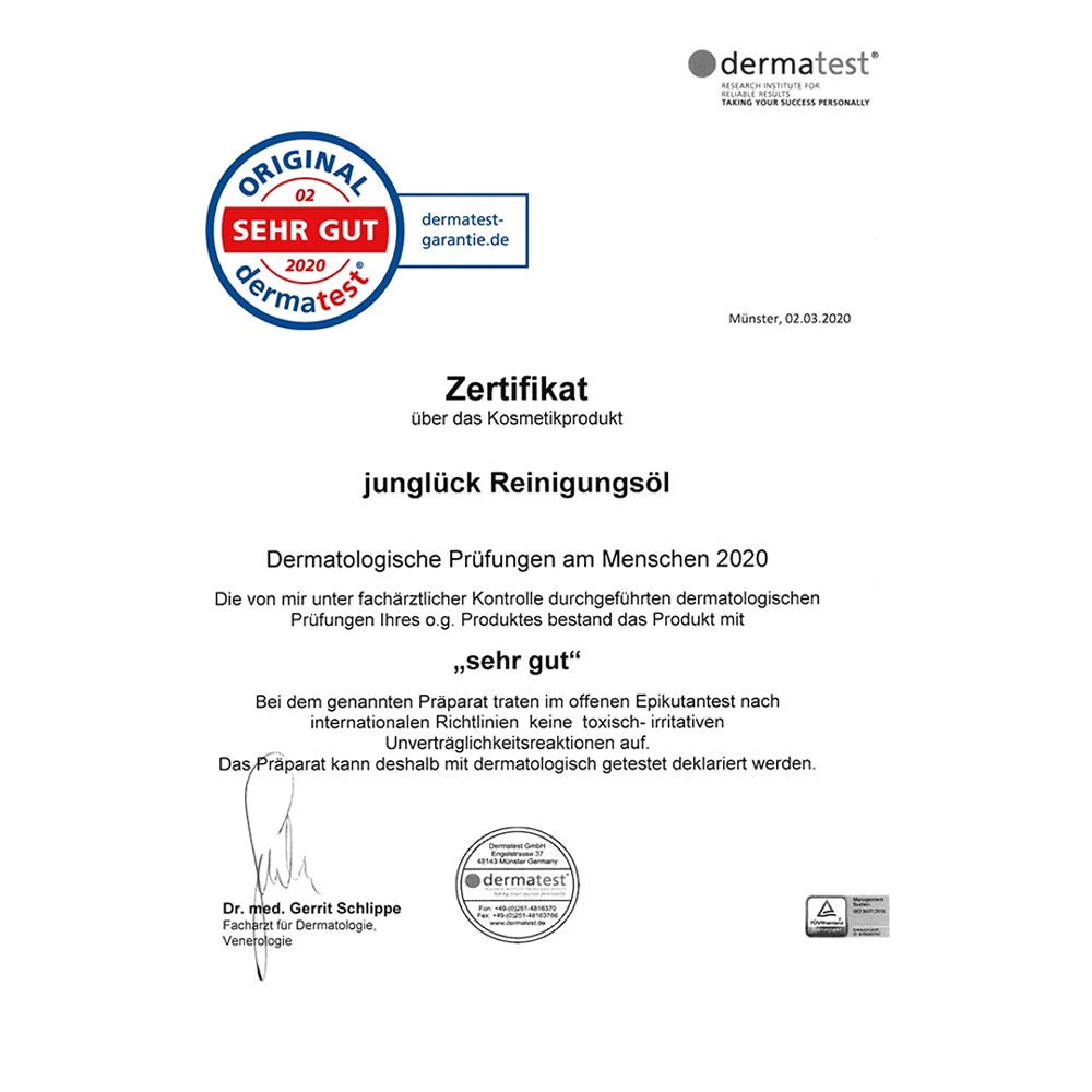 Reinigungsöl VIP Pre-Sale JUNGLÜCK